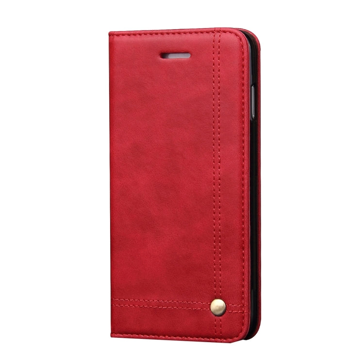For iPhone 6 & 6s Retro Crazy Horse Texture Magnetic Adsorption Horizontal Flip Leather Case with Card Slot & Holder & Wallet