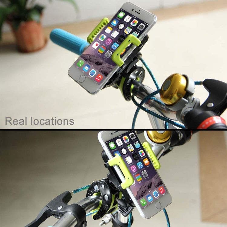 IDMIX M03 360 Degree Rotation Bicycle Phone Holder for iPhone 6 & Plus / iPhone 5 & 5C & 5S / iPhone 4 & 4S, Clip Size: 0mm-50mm