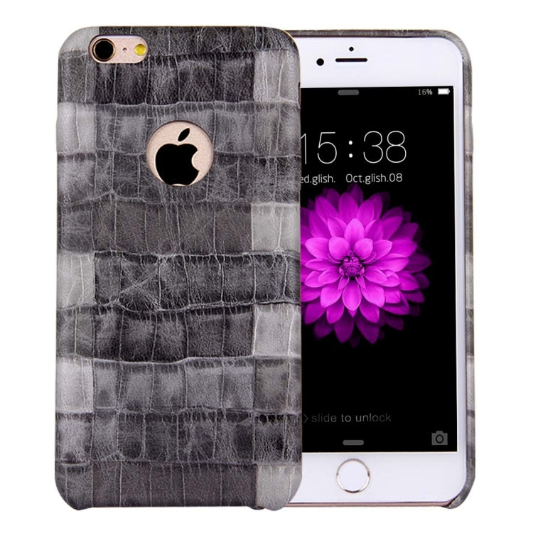 For iPhone 6 & 6s Locust Paste Skin Pattern Protective PU Leather Case