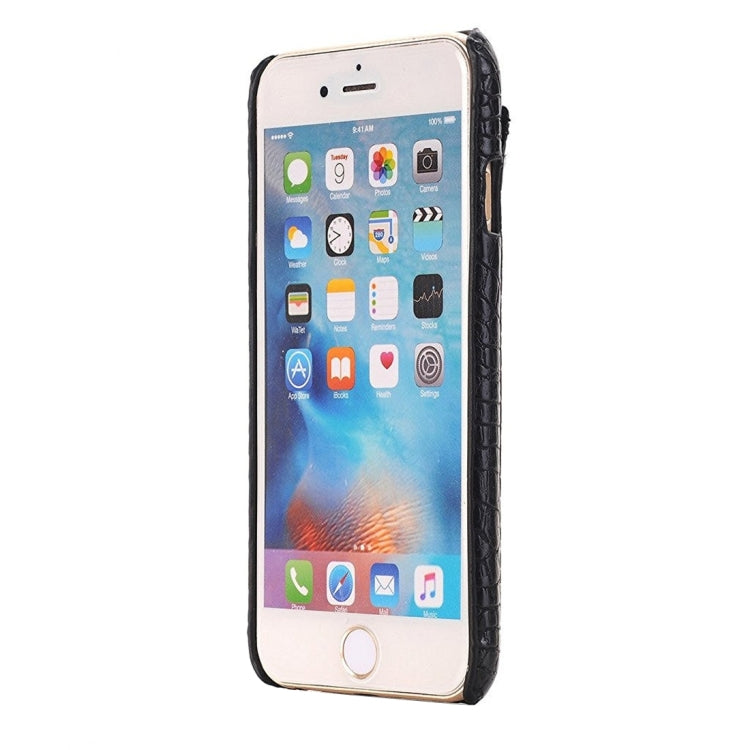 For iPhone 6 & 6s Snake Skin Texture Zipper Leather Case with Card Slots