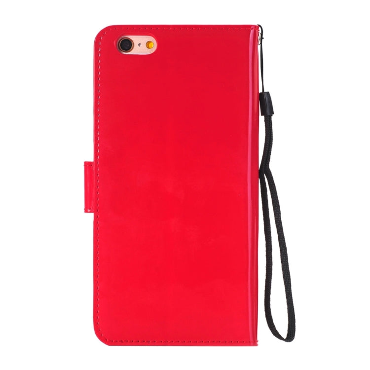 For iPhone 6 Horizontal Flip TPU + PU Leather Case with Holder & Card Slots & Wallet