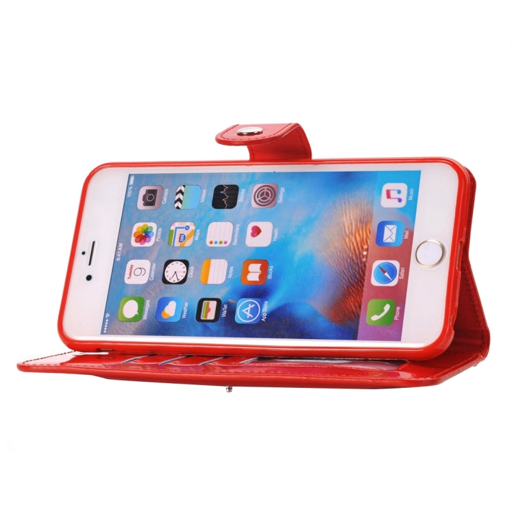 For iPhone 6 Horizontal Flip TPU + PU Leather Case with Holder & Card Slots & Wallet