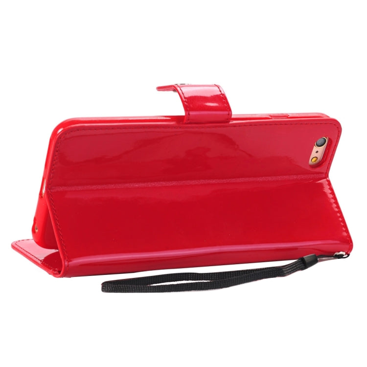 For iPhone 6 Horizontal Flip TPU + PU Leather Case with Holder & Card Slots & Wallet