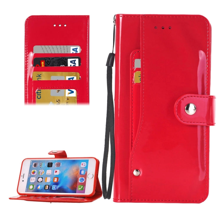 For iPhone 6 Horizontal Flip TPU + PU Leather Case with Holder & Card Slots & Wallet