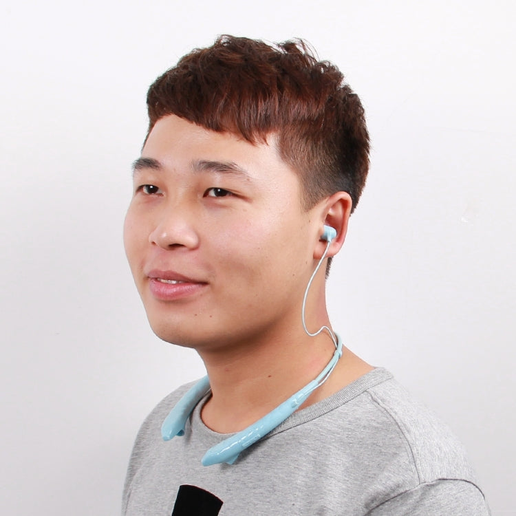 MT9 High Quality Stereo Wireless Neck Sports Bluetooth Earphone In-ear Headphone for iPhone & Android Smart Phones or Other Bluetooth Audio Devices, Support Hands-free Calls, Bluetooth Distance: 10m