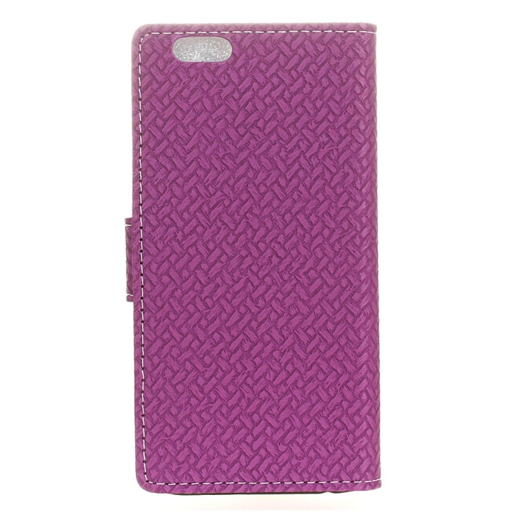 For iPhone 6 & 6s Weaving Texture Horizontal Flip PU Leather Case with Magnetic Buckle & Holder & Card Slots & Wallet & Photo Frame
