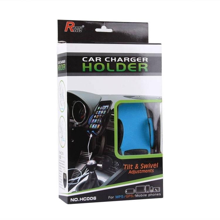 HC006 2 in 1 Car Charger & 360 Rotation Holder