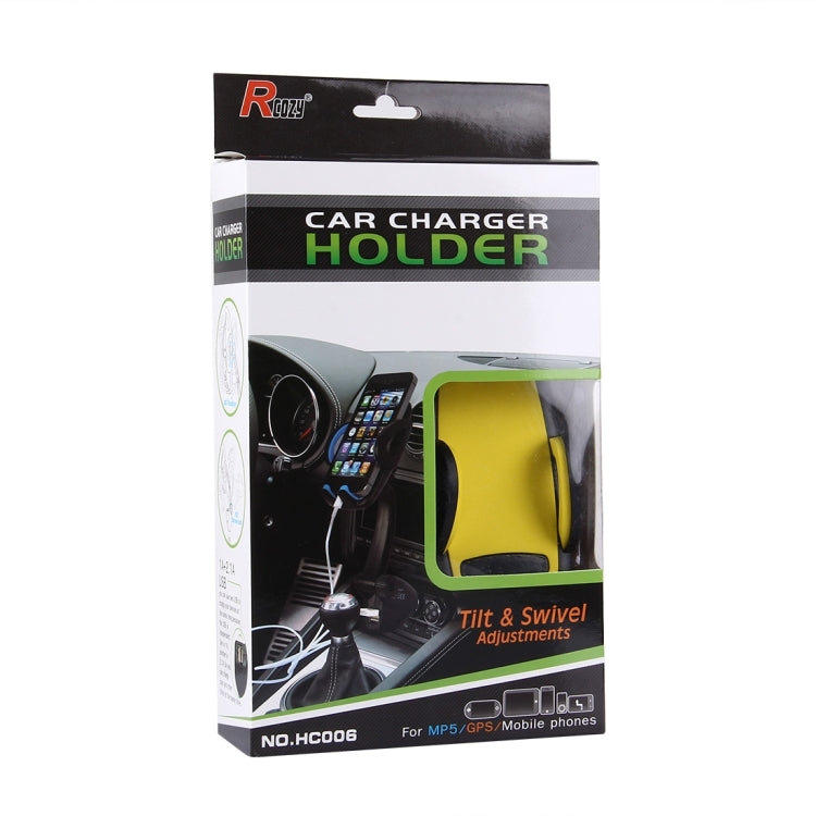 HC006 2 in 1 Car Charger & 360 Rotation Holder