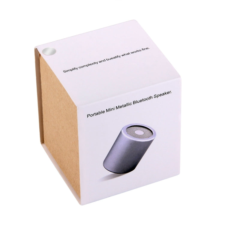 Portable Mini Metallic Wireless Bluetooth Speaker for iPhone & iPad , Support TF Card