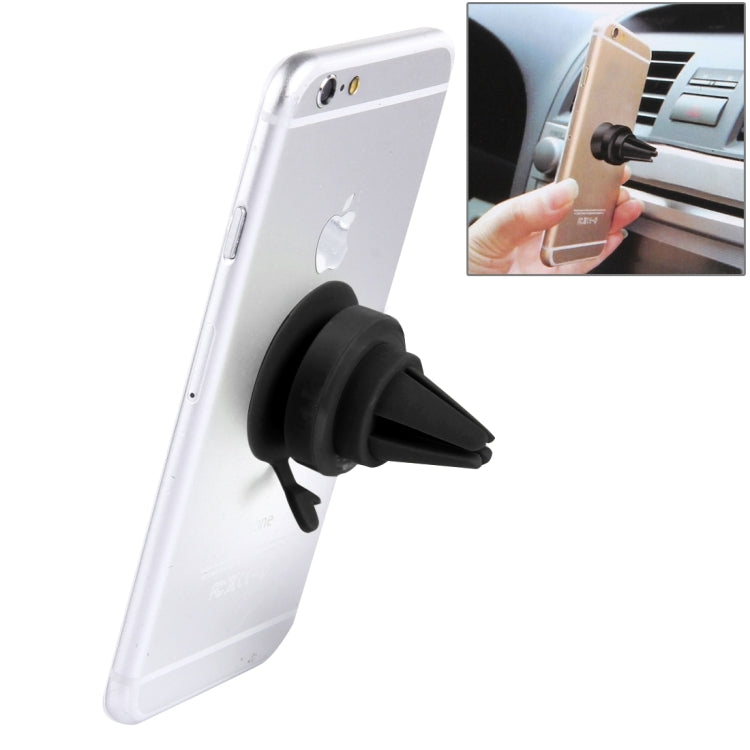 Universal 360 Degrees Rotation Car Air Vent Mount Sucker Holder Stand, Sucker Diameter: 3.5 cm, Holder Height: 4.5cm, For Tablets, iPhone, Samsung, Huawei, Xiaomi, HTC and Other Smart Phones