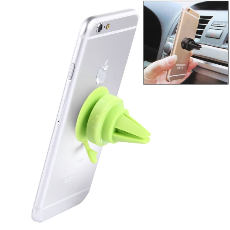 Universal 360 Degrees Rotation Car Air Vent Mount Sucker Holder Stand, Sucker Diameter: 3.5 cm, Holder Height: 4.5cm, For Tablets, iPhone, Samsung, Huawei, Xiaomi, HTC and Other Smart Phones