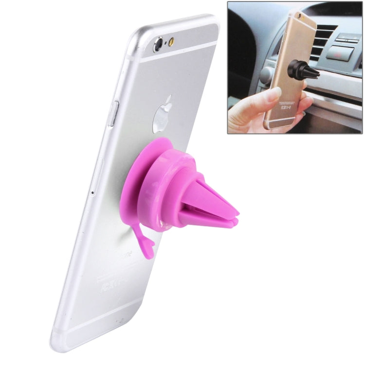 Universal 360 Degrees Rotation Car Air Vent Mount Sucker Holder Stand, Sucker Diameter: 3.5 cm, Holder Height: 4.5cm, For Tablets, iPhone, Samsung, Huawei, Xiaomi, HTC and Other Smart Phones