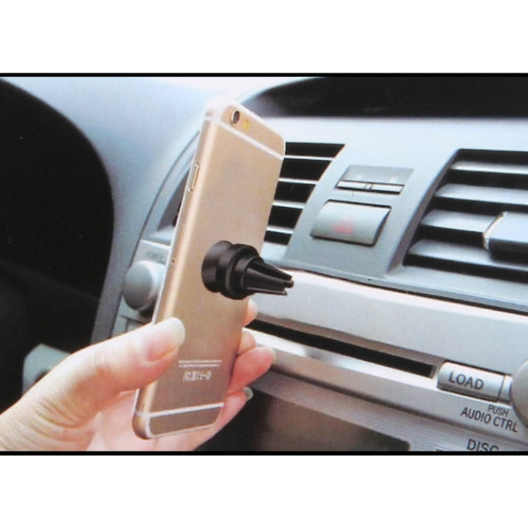 Universal 360 Degrees Rotation Car Air Vent Mount Sucker Holder Stand, Sucker Diameter: 3.5 cm, Holder Height: 4.5cm, For Tablets, iPhone, Samsung, Huawei, Xiaomi, HTC and Other Smart Phones