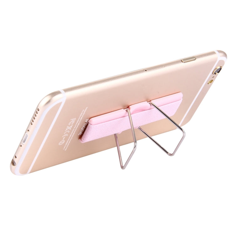 2 in 1 Adjustable Universal Mini Adhesive Holder Stand + Slim Finger Grip, Size: 7.3 x 2.2 x 0.3 cm