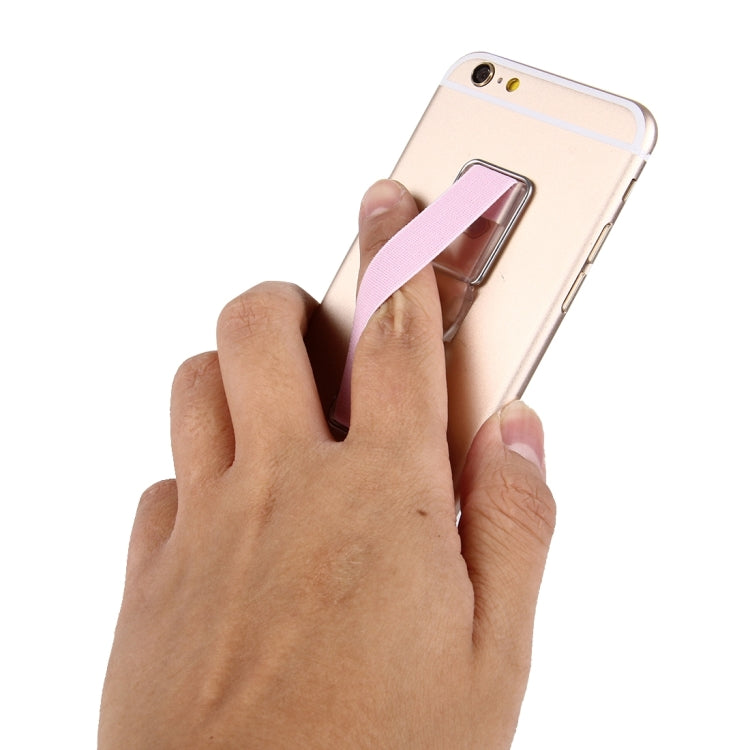 2 in 1 Adjustable Universal Mini Adhesive Holder Stand + Slim Finger Grip, Size: 7.3 x 2.2 x 0.3 cm