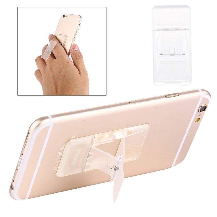 Concise Style Changeable Adjustable Universal Mini Adhesive Holder Stand, Size: 6.4 x 3.1 x 0.2 cm, For iPhone, Galaxy, Huawei, Xiaomi, LG, HTC and Tablets