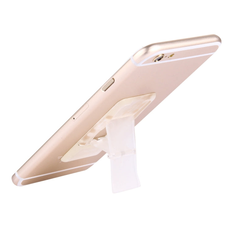 Concise Style Changeable Adjustable Universal Mini Adhesive Holder Stand, Size: 6.4 x 3.1 x 0.2 cm, For iPhone, Galaxy, Huawei, Xiaomi, LG, HTC and Tablets