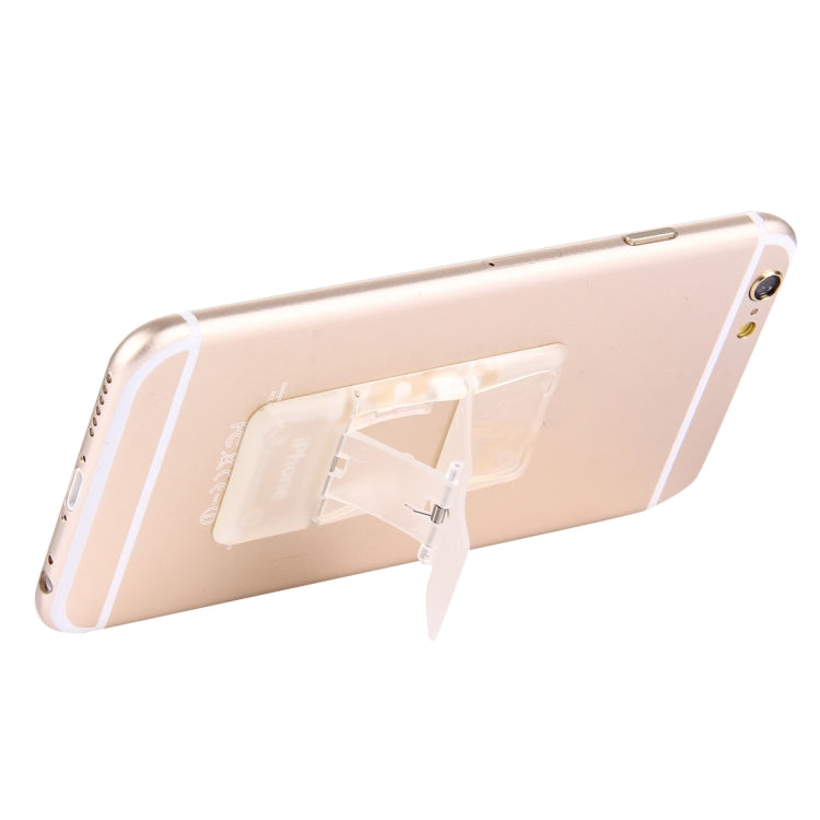 Concise Style Changeable Adjustable Universal Mini Adhesive Holder Stand, Size: 6.4 x 3.1 x 0.2 cm, For iPhone, Galaxy, Huawei, Xiaomi, LG, HTC and Tablets
