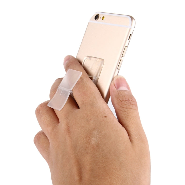 Concise Style Changeable Adjustable Universal Mini Adhesive Holder Stand, Size: 6.4 x 3.1 x 0.2 cm, For iPhone, Galaxy, Huawei, Xiaomi, LG, HTC and Tablets