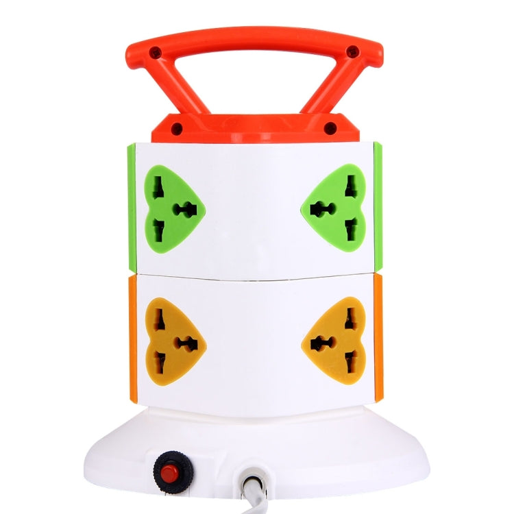 Vertical Type Multi Plug Universal 7 Outlets + 2 USB Ports Smart USB 250V AC Power Socket, AU Plug