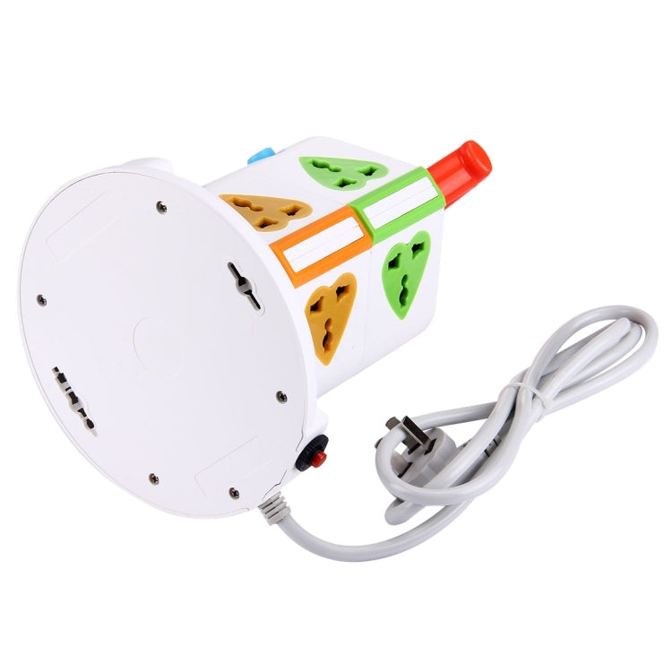 Vertical Type Multi Plug Universal 7 Outlets + 2 USB Ports Smart USB 250V AC Power Socket, AU Plug