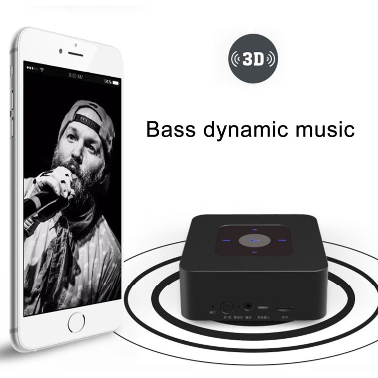 MP05 Multifunctional Wireless Bluetooth Speaker , with Mic & Touch Button, Support Hands-free Call & FM Radio & TF Card Music Play(Gold)