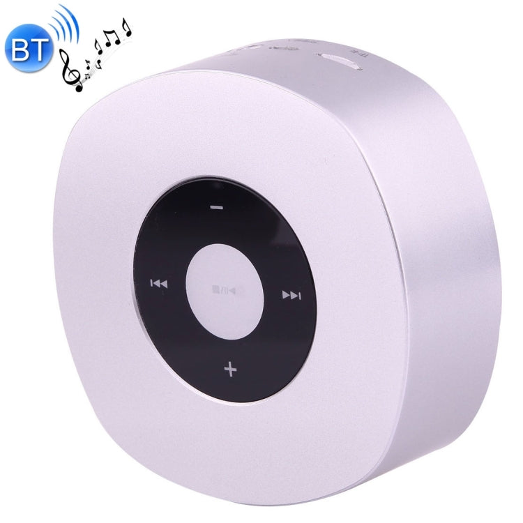 MP03 Multifunctional Wireless Bluetooth Speaker , with Mic & Touch Button, Support Hands-free Call & FM Radio & TF Card Music Play(Silver)