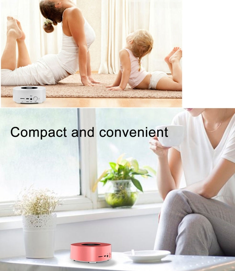 MP03 Multifunctional Wireless Bluetooth Speaker , with Mic & Touch Button, Support Hands-free Call & FM Radio & TF Card Music Play(Silver)
