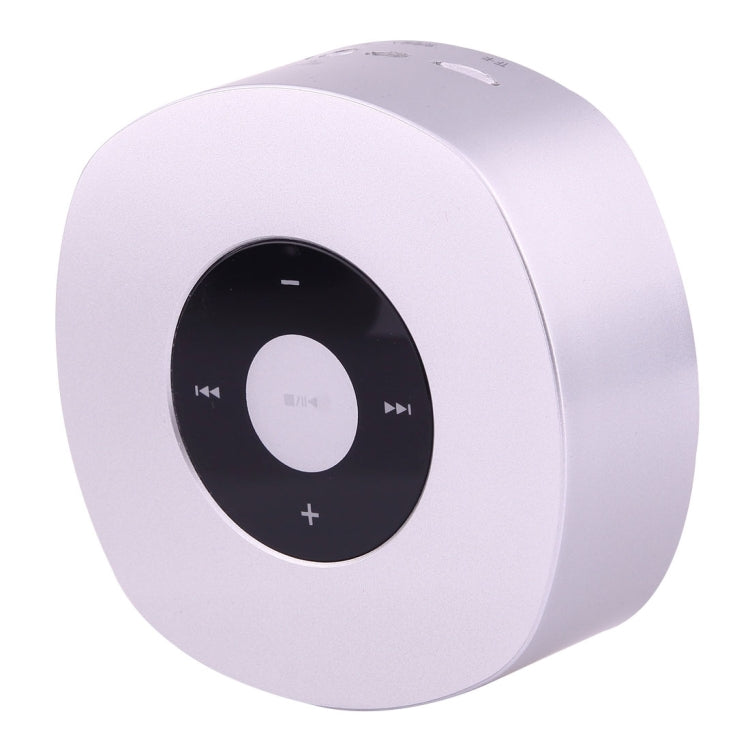 MP03 Multifunctional Wireless Bluetooth Speaker , with Mic & Touch Button, Support Hands-free Call & FM Radio & TF Card Music Play(Silver)