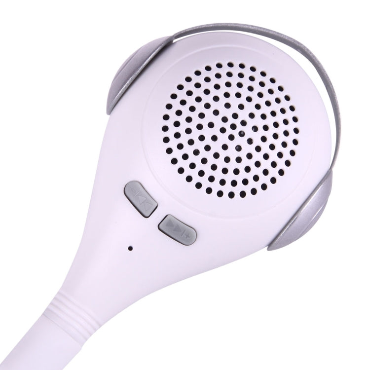 M1 Flexible Bendable Wearable Music Elves Bluetooth Speaker, Support Hands-free Call(Silver)
