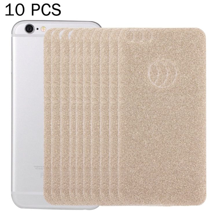 10 PCS for iPhone 6 & 6s Glitter Powder Paper, Must Use with Transparent TPU Case