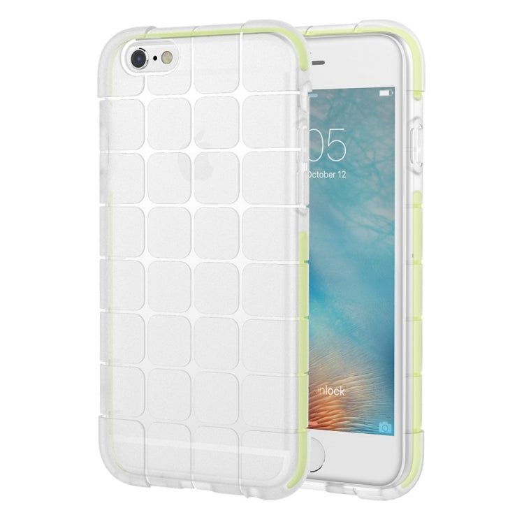 Rock for iPhone 6 & 6s Cubee Series Drop Protection Case Double Color Double Layer Soft TPU + TPE Shockproof Protective Back Case