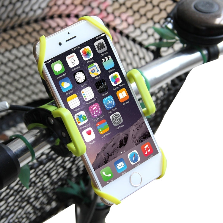 90 Degree Rotation Bicycle Phone Holder Outdoor Sports Mountain Bike Action Claw with Flexible Stretching Clip, Clip Width: 4-9cm