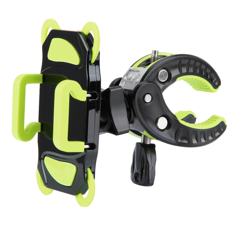 90 Degree Rotation Bicycle Phone Holder Outdoor Sports Mountain Bike Action Claw with Flexible Stretching Clip, Clip Width: 4-9cm