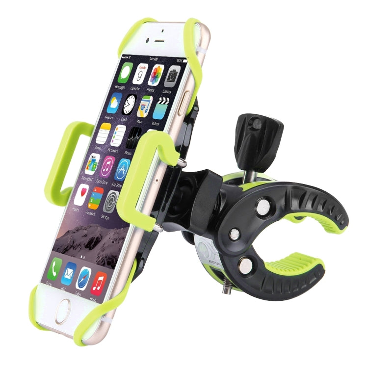 90 Degree Rotation Bicycle Phone Holder Outdoor Sports Mountain Bike Action Claw with Flexible Stretching Clip, Clip Width: 4-9cm