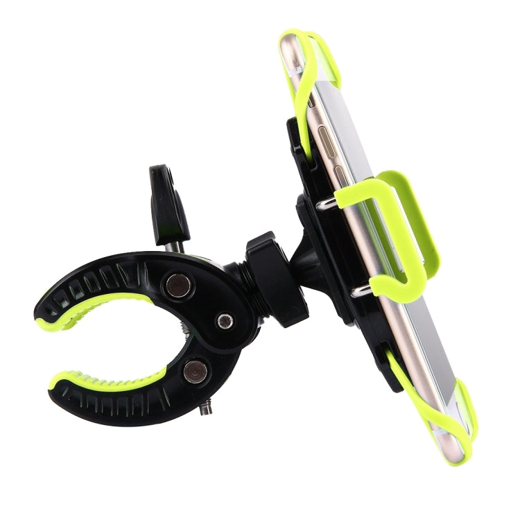 90 Degree Rotation Bicycle Phone Holder Outdoor Sports Mountain Bike Action Claw with Flexible Stretching Clip, Clip Width: 4-9cm