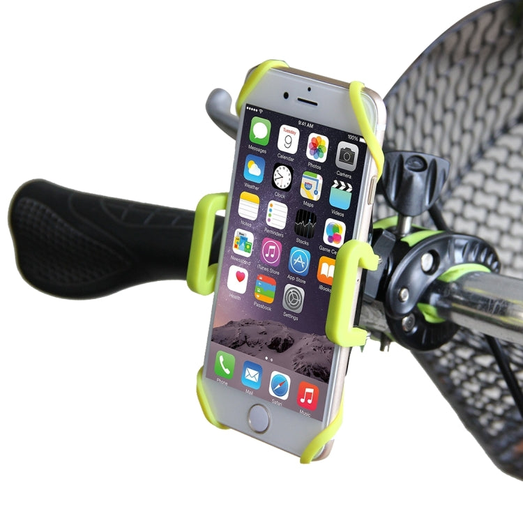 90 Degree Rotation Bicycle Phone Holder Outdoor Sports Mountain Bike Action Claw with Flexible Stretching Clip, Clip Width: 4-9cm