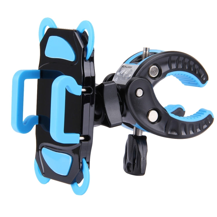 90 Degree Rotation Bicycle Phone Holder Outdoor Sports Mountain Bike Action Claw with Flexible Stretching Clip, Clip Width: 4-9cm