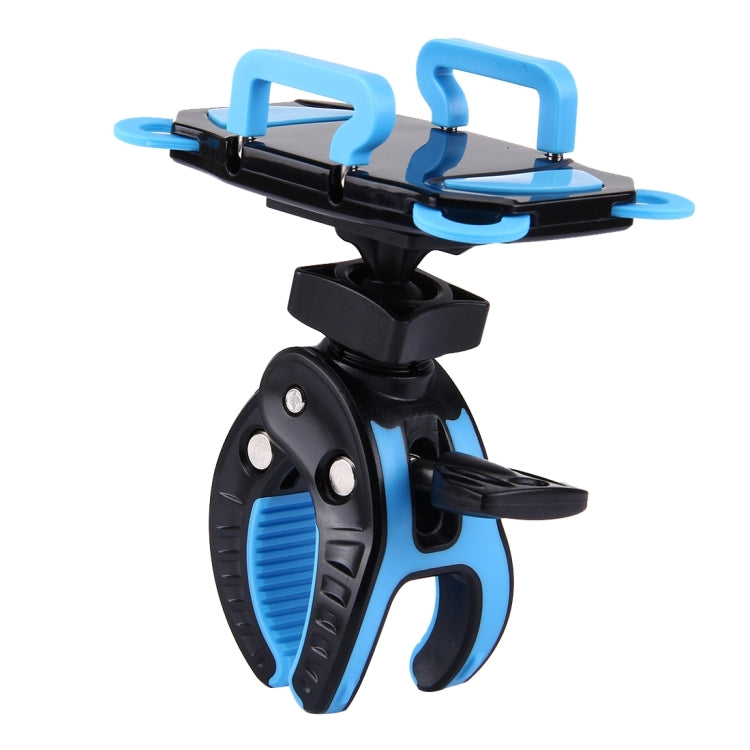 90 Degree Rotation Bicycle Phone Holder Outdoor Sports Mountain Bike Action Claw with Flexible Stretching Clip, Clip Width: 4-9cm