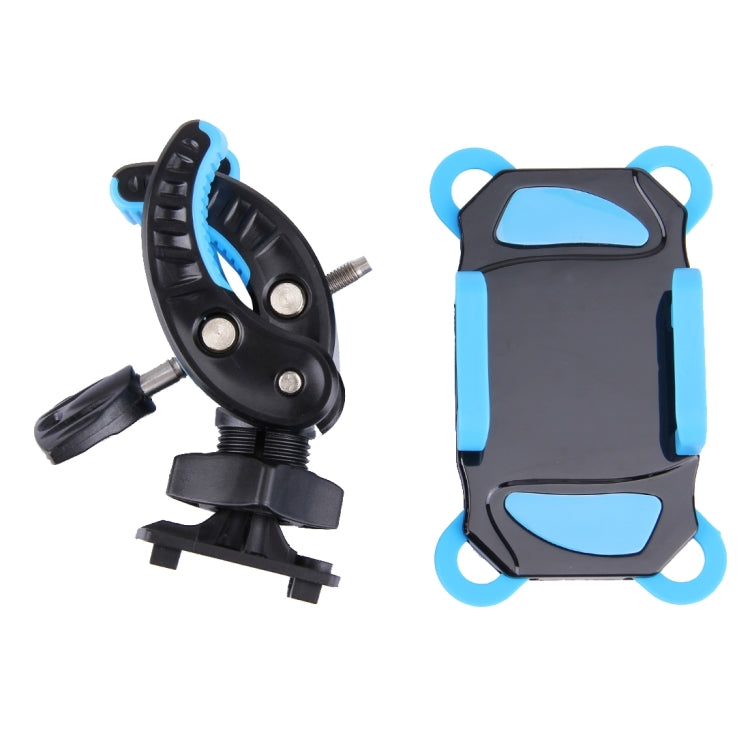 90 Degree Rotation Bicycle Phone Holder Outdoor Sports Mountain Bike Action Claw with Flexible Stretching Clip, Clip Width: 4-9cm