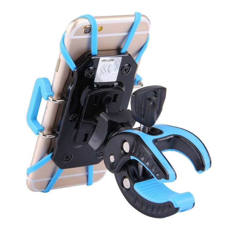 90 Degree Rotation Bicycle Phone Holder Outdoor Sports Mountain Bike Action Claw with Flexible Stretching Clip, Clip Width: 4-9cm