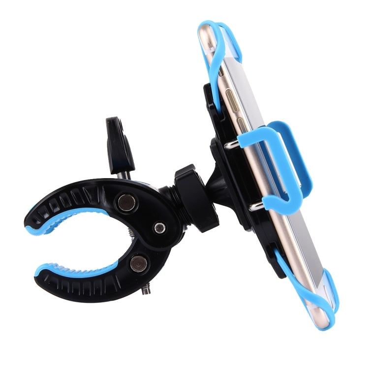 90 Degree Rotation Bicycle Phone Holder Outdoor Sports Mountain Bike Action Claw with Flexible Stretching Clip, Clip Width: 4-9cm