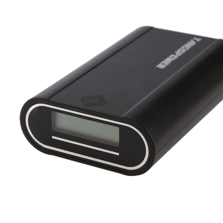 Portable High-efficiency 3 x 18650 Batteries Plastic Power Bank Shell Box with Battery Indication LCD Screen & Dual USB Output for iPhone, iPad, Samsung, LG, Sony Ericsson, MP4, PSP, Camera, Batteries Not Included