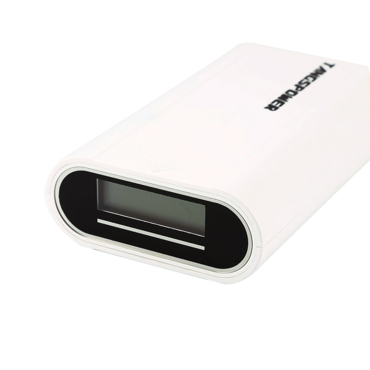Portable High-efficiency 3 x 18650 Batteries Plastic Power Bank Shell Box with Battery Indication LCD Screen & Dual USB Output for iPhone, iPad, Samsung, LG, Sony Ericsson, MP4, PSP, Camera, Batteries Not Included