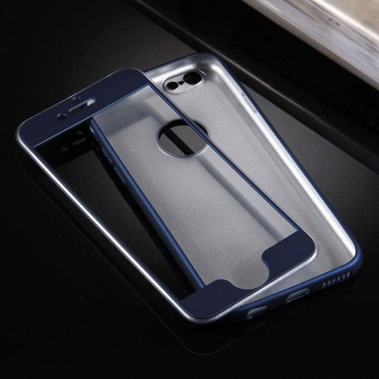 For iPhone 6 & 6s 360 Degrees Full Protection Soft TPU Back Cover + PC Front Combination Case