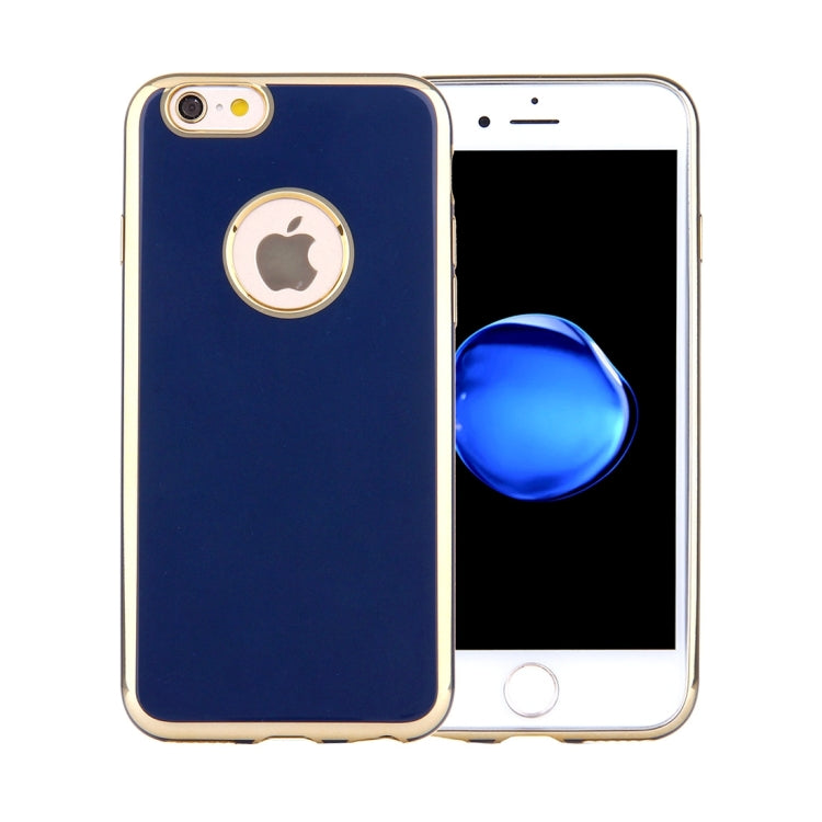 For iPhone 6 & 6s Electroplating Soft TPU Protective Cover Case