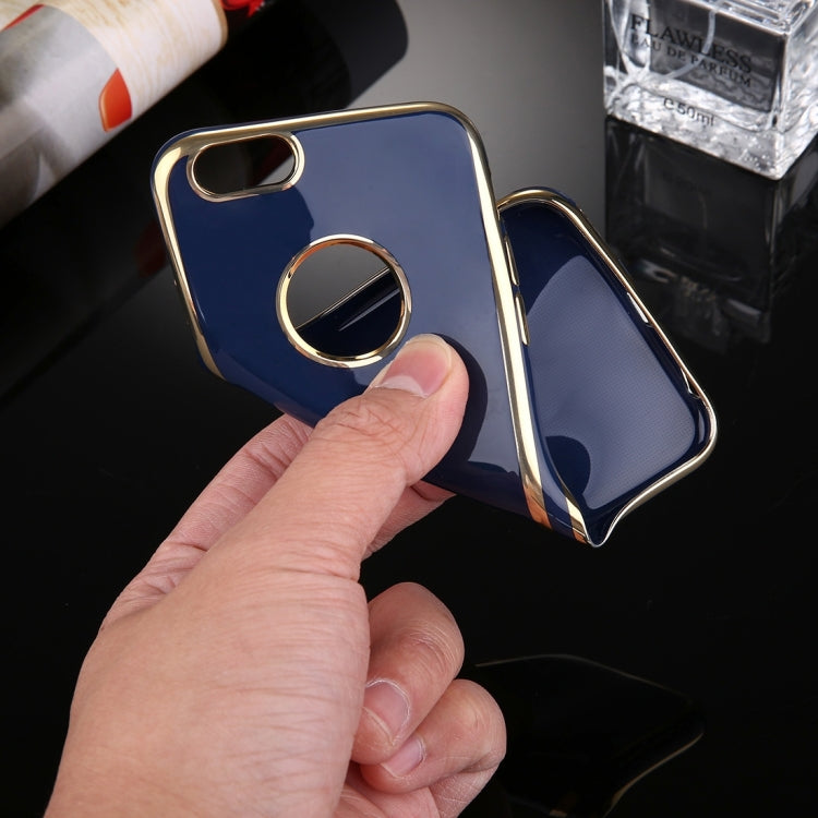 For iPhone 6 & 6s Electroplating Soft TPU Protective Cover Case