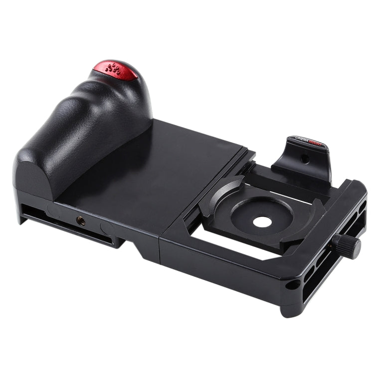 Cinema Mount 2 Professional Smartphone Stabilizer Rig Mount with Grip & 0.45X Super Wide Angle Macro Lens, For iPhone 8 & 7, iPhone 6 & 6s, 6 Plus & 6s Plus, and other Smartphones Screen Less Than 6.0 inch