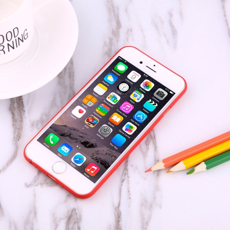 For iPhone 6 & 6s Carbon Fibre Texture PP Protective Back Cover Case