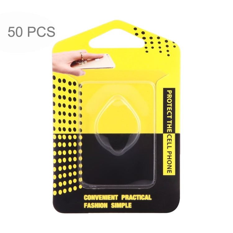 50 PCS Fashion Color Box Packing for 360 Degrees Rotatable Ring Phone Holder, Inner Size: 6.4cm x 4.5cm x 0.5cm